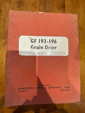 Vintage GF 193 - 196 Grain