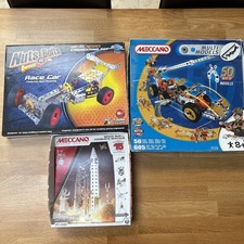 2* Meccano sets and free Nuts and Bolts set - Job Lot