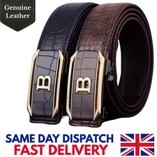 Men's Luxury Crocodile Pattern