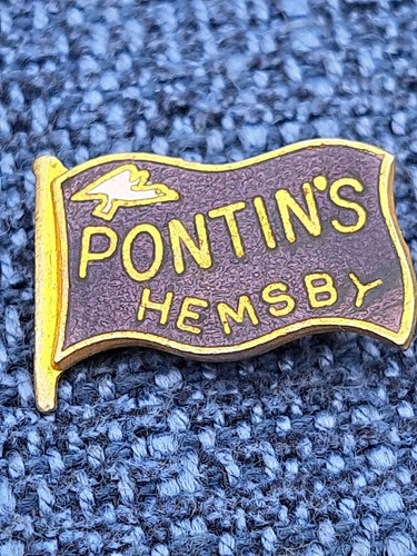 Pontins holiday camp - camp, enamel