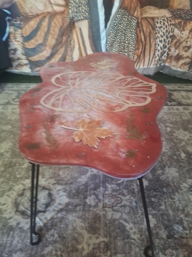 Epoxy resin coffee table - epoxy,