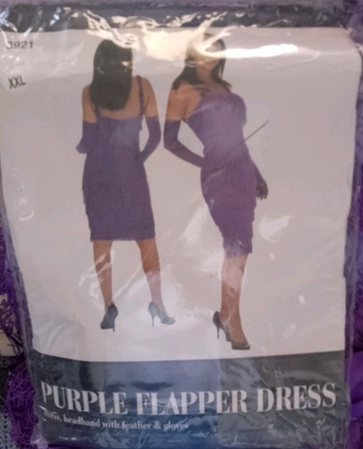 Showtime purple flapper 1920s - purple,