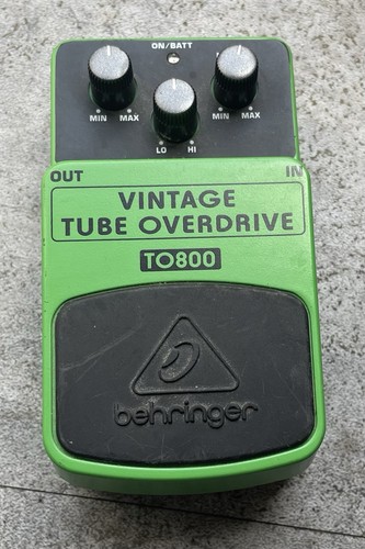 Behringer to800 vintage tube - behringer,