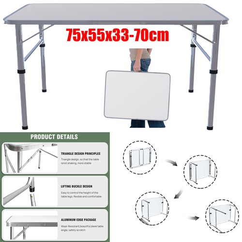 Portable folding camping table - portable,