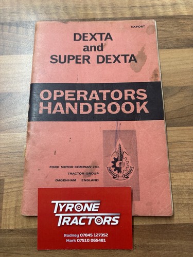 Fordson dexta super - dexta, &
