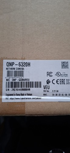 Hanwha wisenet qnp 6320h - wisenet, 2mp