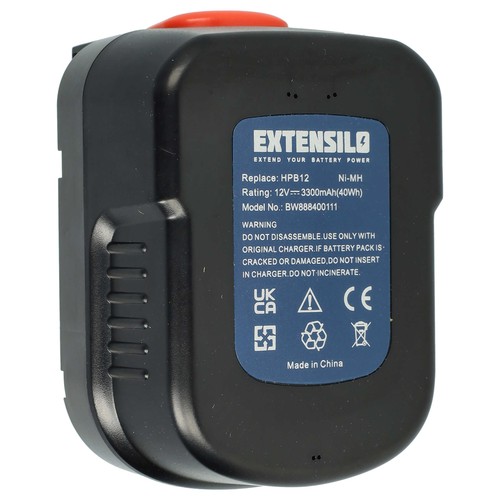 Battery for black decker - black, &