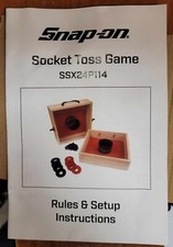 Snap On Tools Socket Toss Game