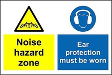 Noise hazard zone ear