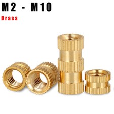 M2 - M10 Solid Brass Hot Melt
