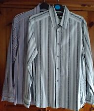 2 x M&S Autograph  by Nigel Hall Mens Shirts in a Luxury European Fabric Size S
