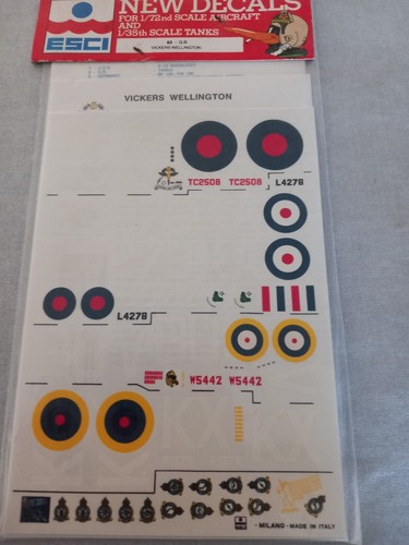 Esci decals 63 g b - 1:72, g.b