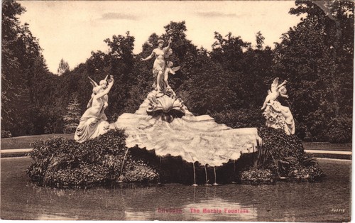Cliveden marble fountain bucks - cliveden,