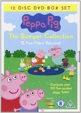 Peppa Pig The Bumper Collection Kids Childrens DVD Boxset 12 Disc Box Set