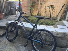 BTWIN Rockrider 340 Mountain Bike Unisex Dark Grey Blue Great condition 