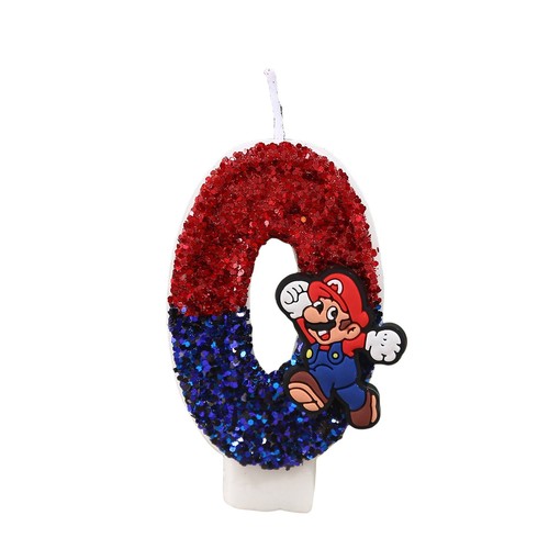 Super mario birthday candle - mario,