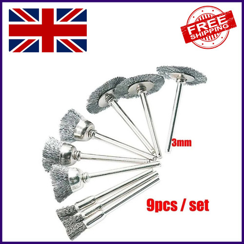 9pcs steel wire brush - brush, set