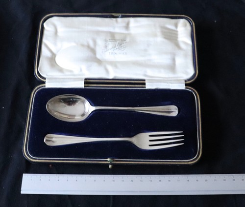 Sterling silver christening - silver,