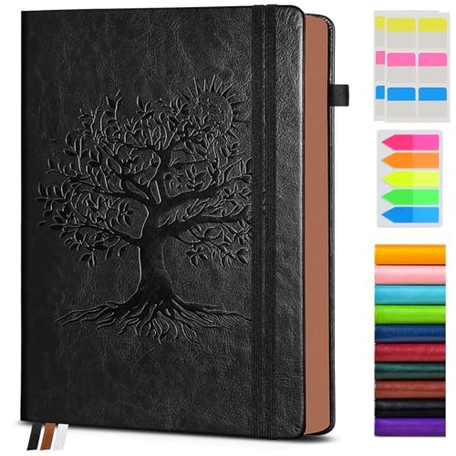 Vintage leather journal with - leather,