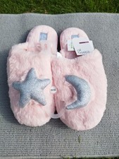 Beautiful Rose Soft Slippers Size Eu 39/40 uk 5.5/6