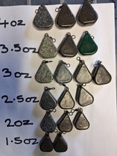 carp fishing leads 18 pack (lot 2)