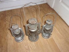 3 Paraffin lamps