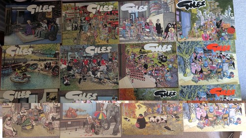 Giles cartoon books - giles, issues