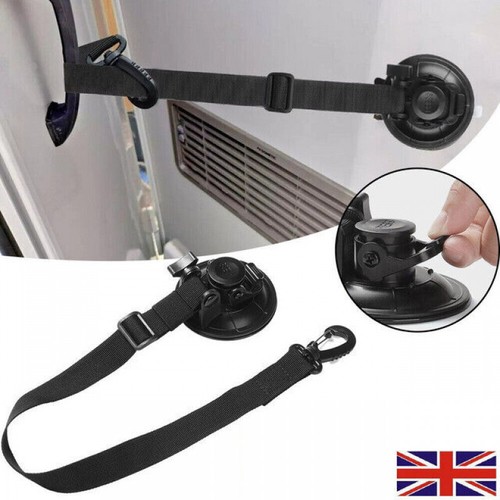 Door retainer strap stop - door,