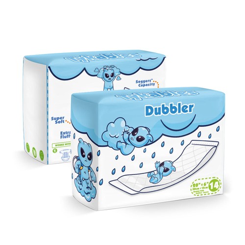 Tykables dubbler diaper - tykables,