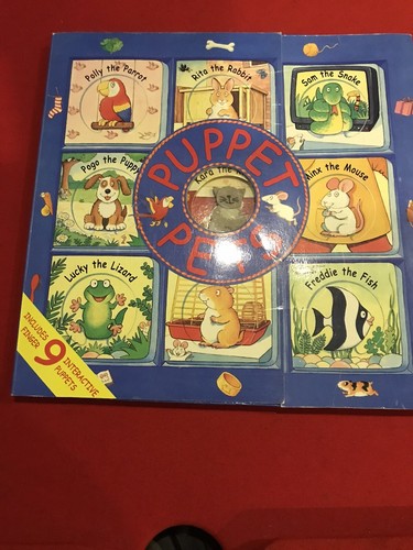 Finger puppet pets - puppet, books