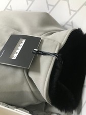 Adamo jacket fur sleeves long - fur,