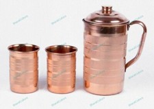 Indian Pure Copper Water Jug