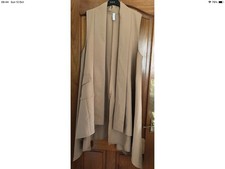 Made In Italy New Collection Tan Longline Waistcoat