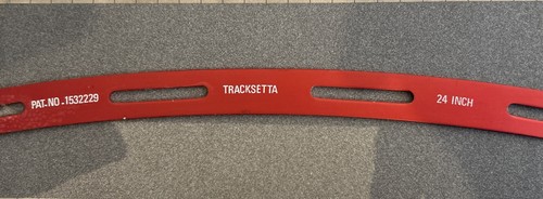 Tracksetta inch curve track - 24-inch,