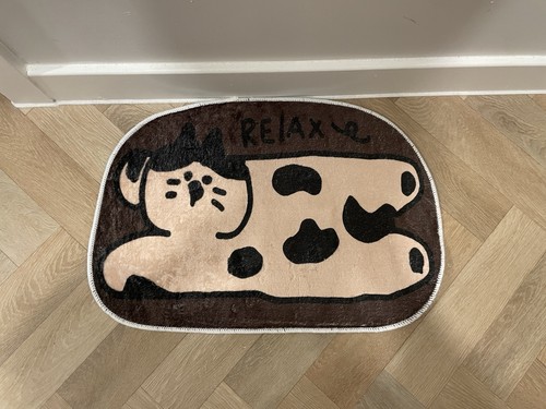 Cute cat floor mat - cute,
