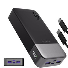 NOBIS Power Bank, 45W 20000mAh Portable Charger, USB C Fast Charging, 4 Ports