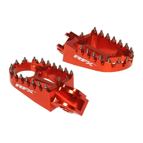 Rfx pro footrests ktm - footrests, (orange)