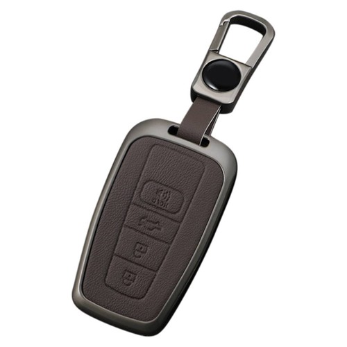 Leather car key - leather,