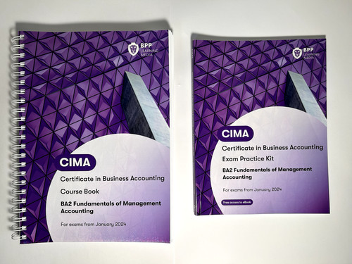 Cima bpp ba2 course - bpp, book