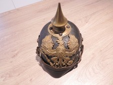 WW 1 GERMAN PICKLEHAUB LEATHER