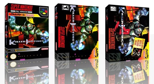 Killer instinct snes game - instinct, case
