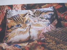 EHRMAN VICTORIAN CATS KAFFE FASSETT COLOUR PAPER CHART FOR NEEDLEPOINT TAPESTRY