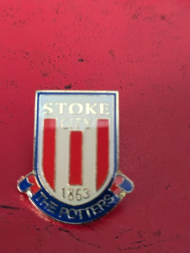 Stoke city unused pin - f,