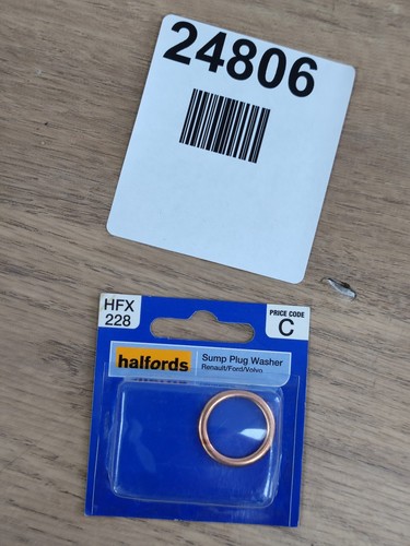 Halfords hfx 228 sump plug - hfx,