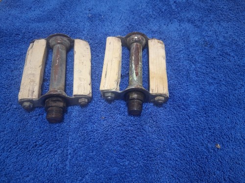 Vintage bicycle pedals - bicycle,