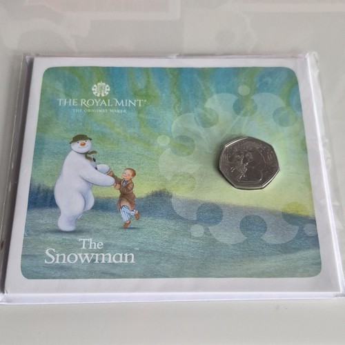 Royal mint snowman brilliant - royal,