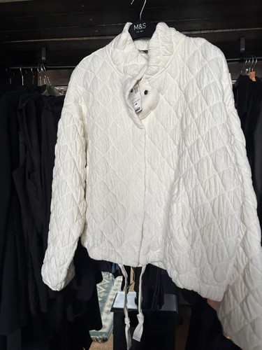 Zara soft cotton jacket - cotton, size