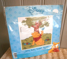 Disney Winnie The Pooh  Cross Stitch Kit - Summer Garden