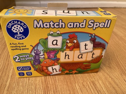 Orchard toys match and spell