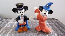 Disney / Paul Cardew Mickey Magician & Fantasia Salt & Pepper Pots Shakers